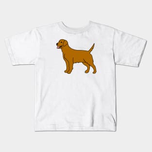 Golden Dog Kids T-Shirt